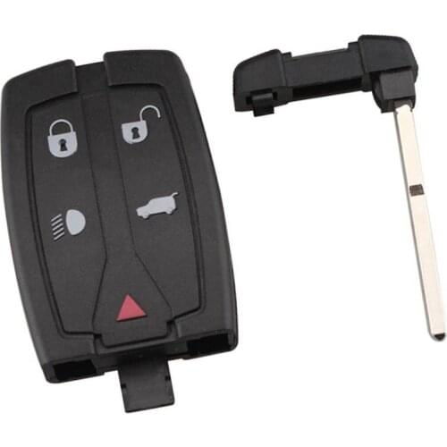Auto Remote Door Lock Key Uncut Filp For 06-10 Land Rover Freelander 2
