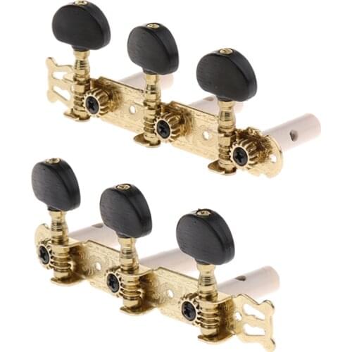 1 Set 3R3L Guitar String Tuning Pegs Keys for Acoustic Electric Guitar Parts