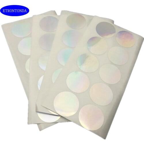 1000pcs Hologram Sealing Sticker 1" Round 25mm Security Seal Tamper Proof Warranty Void Label Stickers