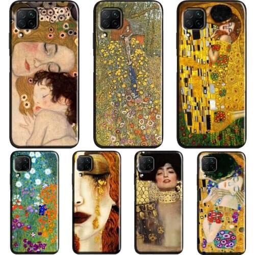 Gustav Klimt Case For Huawei P Smart 2019 Nova 5T P30 P40 P20 Pro Mate 10 20 Lite Honor 10i 8A 8X 9X