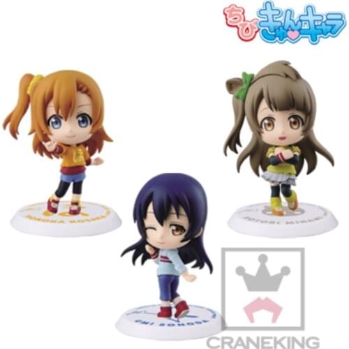 BANDAI Banpresto love live Lesson wear Honoka Kotori Umi Anime Figure