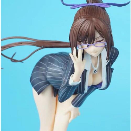 Japanese Anime Figure Female Teacher PVC Action Figures Toy Flare Tony Shining Heart Sakuya Anime Figure Toys for Gift