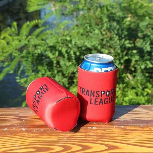 Hotselling Customized LOGO Printed Foldable Stubby Holders Neoprene Collapsible Can Coolers Beer Can Cover Picnic Cooler