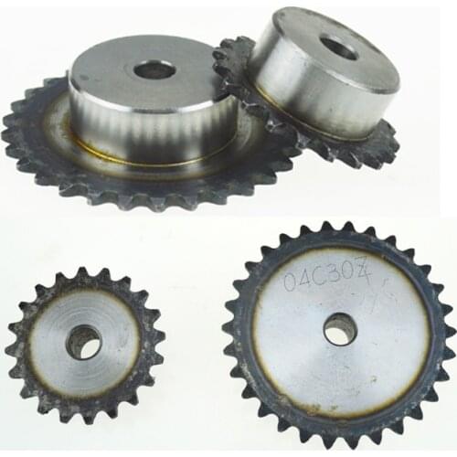 Customized transmission roller chain sprockets for agriculture machine,06C-1,6.35mm Pitch, 35mm Diameter,10 Teeth Gear