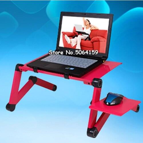 Portable Mobile Laptop Stand Table For Bed Sofa Laptop Folding Table Notebook Desk With Mouse Pad For Home Office