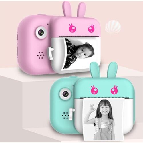 Thermal Printer Portable Mini Pocket Thermal Photo Print Camera Photo Printer for Kids Birthday Gift