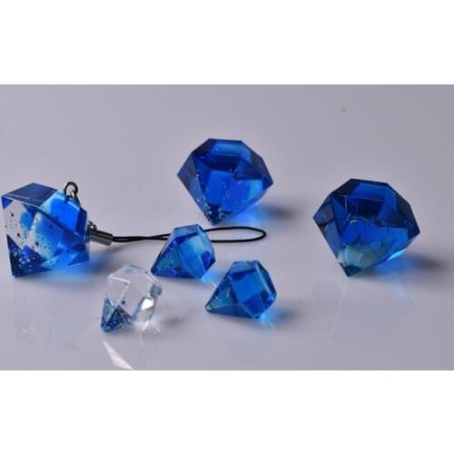 Transparent Silicone Mould Dried Flower Resin Decorative Craft DIY diamond Mold cutting shape Type epoxy resin molds for jewelry