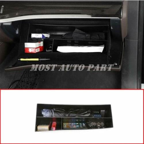 Interior Glove Boxs Storage Box Holder For Mercedes Benz GLS Class X167 2020-2021 GLS 450 580 LHD Car Decoration Car Trim