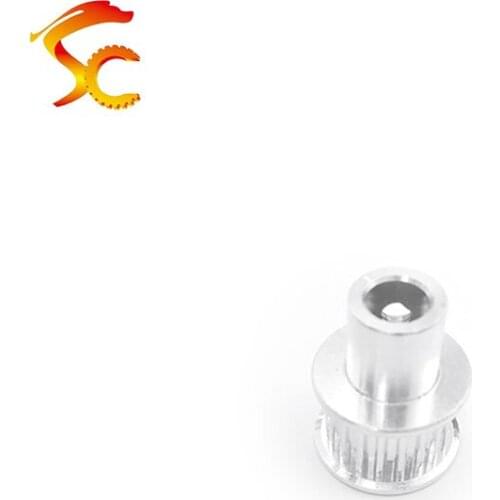1PCS/LOT 3D printer pulley MXL 19teeth bore 5mm MXL 19 teeth timing pulley fit for MXL belt width 6-7mm