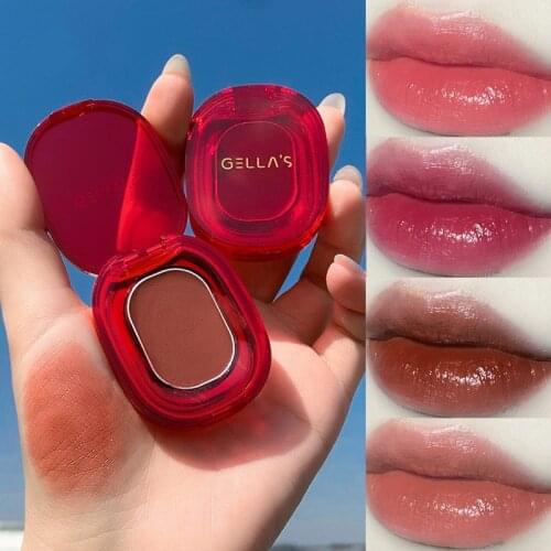 Ice Crystal Moisturizing Lipstick Waterproof Nourishing Matte Lipstick Long-lasting Whitening Not Easy To Stain Lip Makeup 1pcs