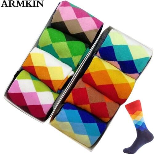 Мужские цветные носки ARMKIN China At AliExpress