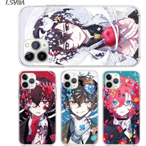 Bungou Stray Dogs Dazai Osamu Anime For iPhone 12 11 XS Pro Max Mini XR X 8 7 6 6S Plus 5 SE 2020 Silicone TPU Phone Case