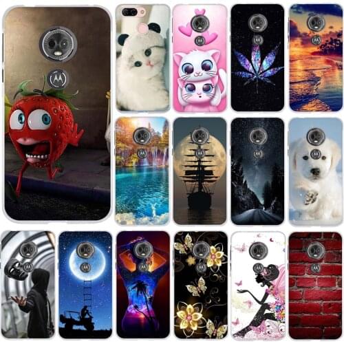 Housing Paint Case For Motorola Moto E5 Back Cover Case For Moto E 5th Gen TPU For Motorola Moto G6 Play Silicone Funda Bumper