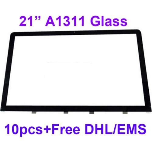 DHL/EMS Free Shipping! 10pcs Glass For iMac 21-inch A1311 Front Display LCD Screen Glass Cover Panel 2009-2011