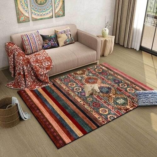 Gothic living room non-slip mat 120x160cm bedroom large area carpet ethnic style decorative carpet persian carpet area rug large