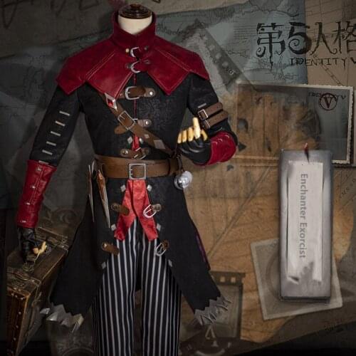 Cotton Identity V Cos Enchanter Exorcist Role-playing Exquisite Cosplay Costume Male Exquisite Full Set One-to-one Restoration