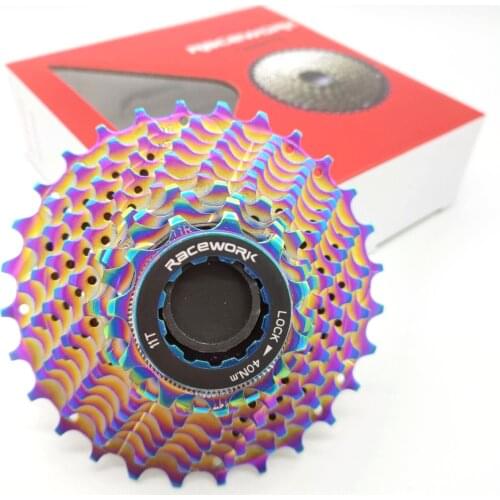 2019 new 11 speed 11-ton 28 t 11-t 32 t road bike cassette 11 speed Gold Silver rainbow Compatible for SRAM