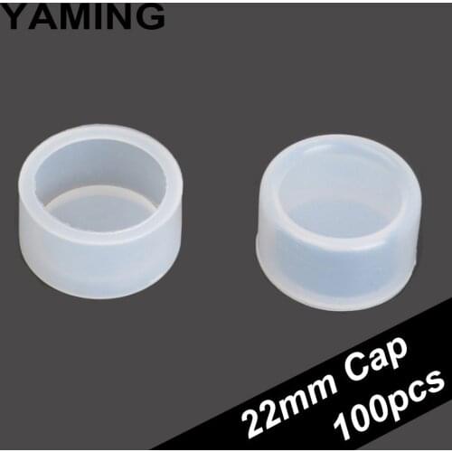 Push Button Switch Cap PBC Applies to 22mm mount LAY7 LA38 LAY37 Switch accessories Waterproof Dust-proof (100PCS)