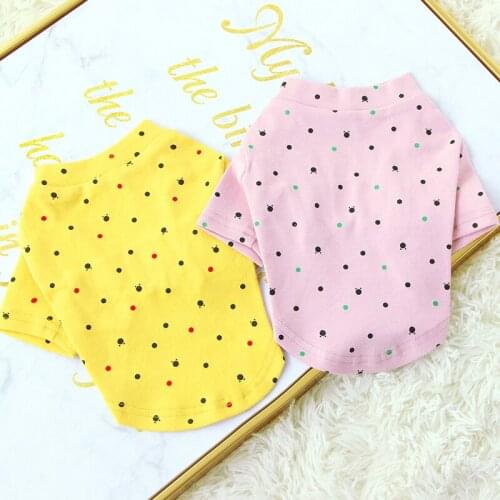 Pet Dog Clothes Summer Clothing For Small Medium Dog Vest Shirt Cotton Puppy Pet Clothes For Dogs Pets Clothing Chihuahua Tshirt