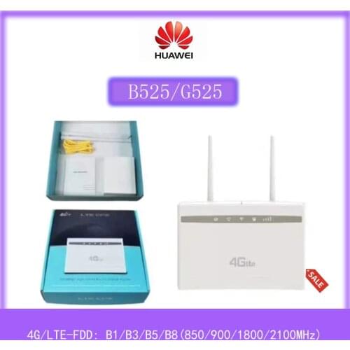 Huawei B525/G525 4G LTE CPE Router New Unlocked 300Mbps WIFI Gateway Router Cat 4 Mobile Hotspot PK E5186s-22a B715s-23c
