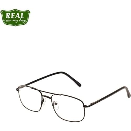 Metal Oval Gold Women Glasses Double Bridge Myopia Glasses Mens Optical Silvery Glasses Frame