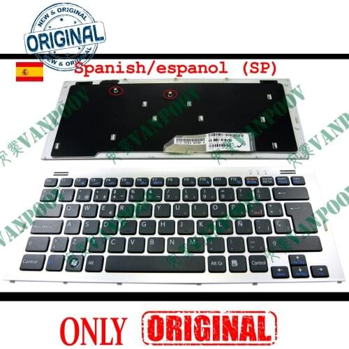 New Notebook Laptop keyboard for Sony VGN SR SR400 SR140 SR190 SR220 SR240 PCG- 5R1T 5N1T 5S1T 5T1T 5T2T Spanish SP 148090161