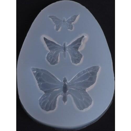 2021 New Silicone Mold Butterfly DIY Crafts Jewelry Decoration Pendant Phone Accessories