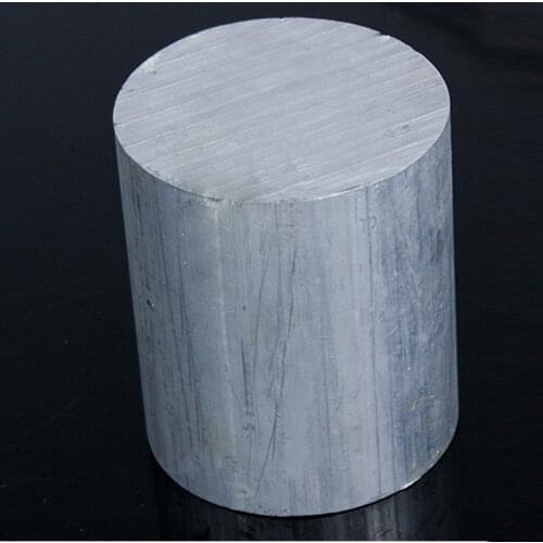 7075 Aluminum Rod Solid Super Hard Aluminum Round Rods Used In Aviation Nautical Industry OD 60mm Length 55mm