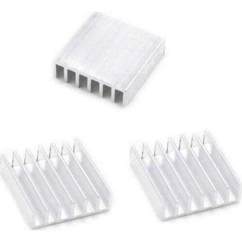 10 pcs DIY High Quality Aluminum Heat Sink 14x14x6mm For LED Power Memory Chip IC