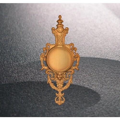 Clock 3D relief STL model for cnc router carving engraving artcam type3 aspire C10