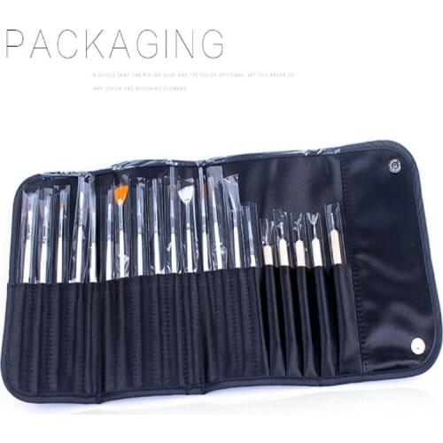 Nail Brush For Manicure Gel Brush For Nail Art 20Pcs/Set Ombre Brush For Gradient For Gel Nail Polish Painting Draw Dotting Pen