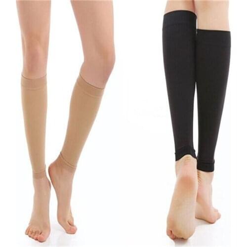 New Arrival Unisex Support 20-30 mmHg Graduated Compression Calf Sleeve Socks