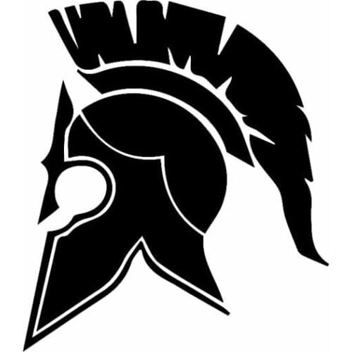 Handsome Car Sticker Motorcycle Fashionable PVC Car Sticker Suitable for All Kinds of Cars Black/White, 13CM *11CM