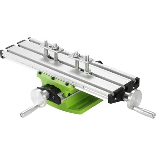 Mini Multi-functional Working Table Precision Bench Drill Bracket Milling Vise Working Cross Table for Bench Drill Stand