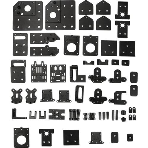 BLV MGN Cube 3d Printer All meatal Triple axis Upgrade Bracket Kit Set BLV CNC Aluminum Alloy Metal Mount Bracket