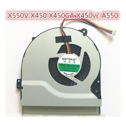 SSEA New OEM CPU Fan for ASUS F450C F450L F550C F550L X550V A550 X450 X450CA X450vc K550VC X550C Cooling fan