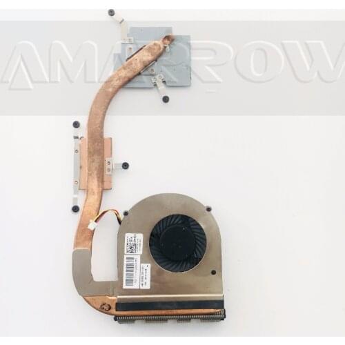 Original free shipping For DELL laptop heatsink cooling fan cpu cooler 3442 3443 3441 3542 CPU heatsink 0MFR38