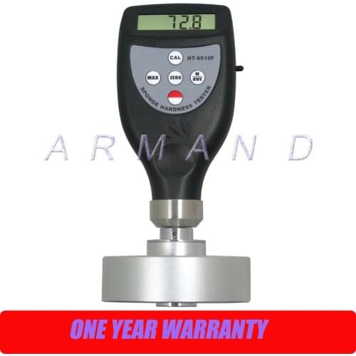 Shore Hardness Tester HT-6510F Sponge hardness meter Digital Portable Durometer 0-100 HF