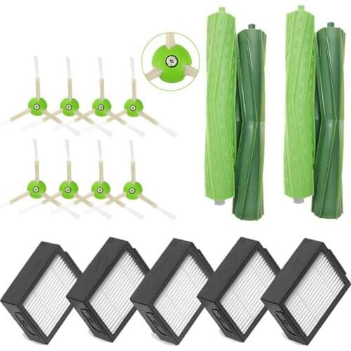 Roller brush Filter Side brush Kits for iRobot Roomba i7 i7+ / i7 Plus E5 E6 E7 Vacuum Cleaner Robot Parts
