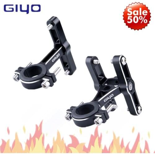 GIYO Bike Water Bottle Cage Holder Adapter Handlebar Seatpost Mount For Bottle Cup Holder Cycle Bottle Cage Bicycle Accessories