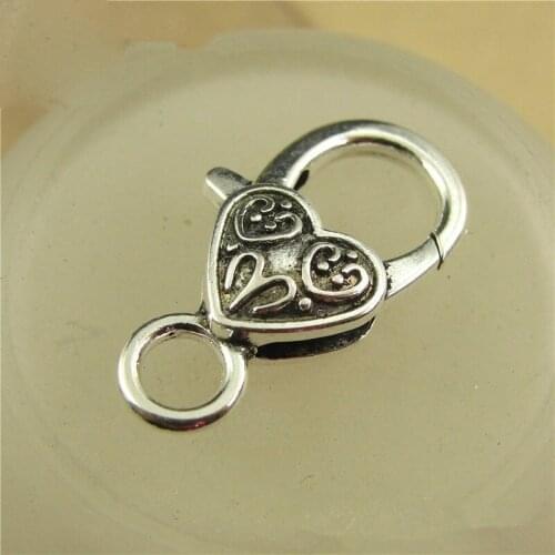 10pcs/lot 26x15MM Antique Silver Monkey Lobster Clasp Hooks For Necklace Bracelet Chain DIY Jewelry Accessory Findings