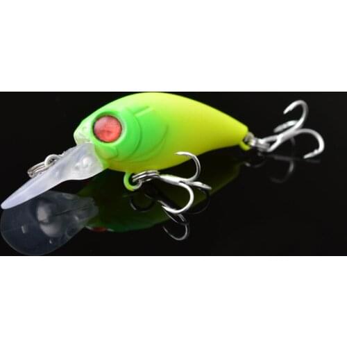 Hard Bait Wobbler Crank Bait Floating Lure Fishing Lure 35mm 3.3g Crankbait 1.0-1.5M Artifical Peche Treble Hook