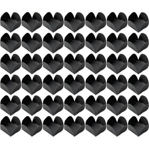 200pcs Chocolate Wrappers Chocolate Paper Candy Cups Tray Paper Dessert Chocolate Base Packaging Liners For Birthday Wedding