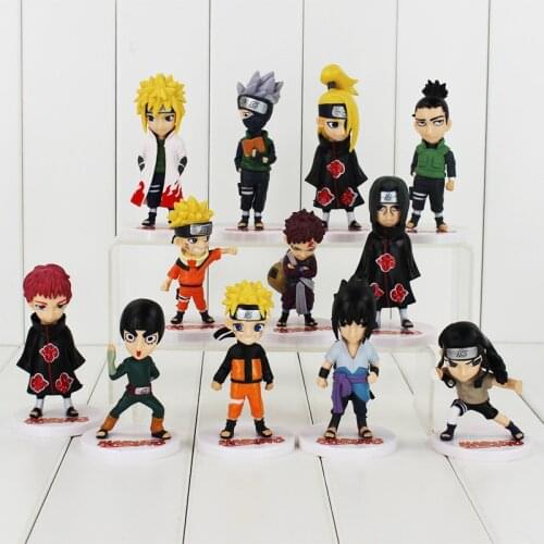 6Pcs/lot Anime Cartoon PVC Action Figure Toy Mini Model Dolls