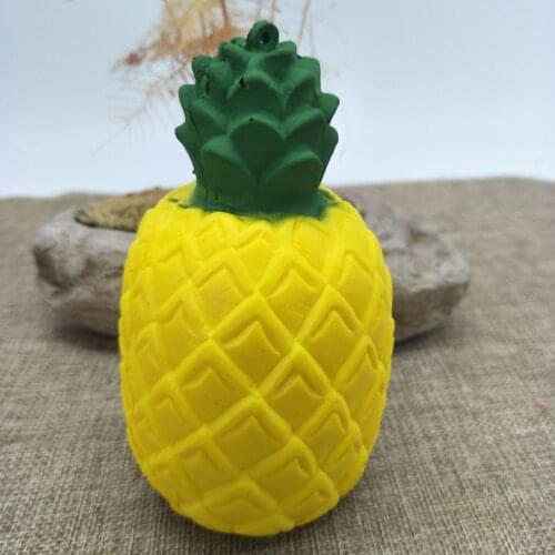 Antistress pineapple PU slow rising toy for children Squishy simulation fruit vegetable stress relief photo props adult toy