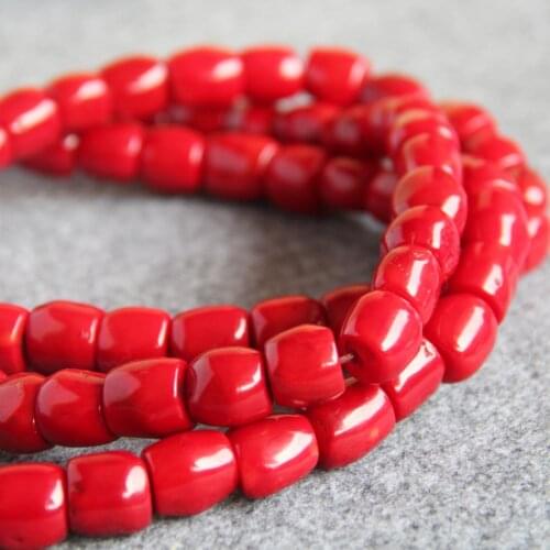 New arrival 12X14mm Red Coral Irregular beads DIY Girl Manual parts Accessories Jewelry making design wholesale 15'' 2pc/lot