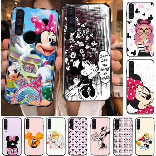 Minnie Mouse Play Phone cover hull For SamSung Galaxy S8 S9 S10E S20 S21 S5 S30 Plus S20 fe 5G Lite Ultra black soft case