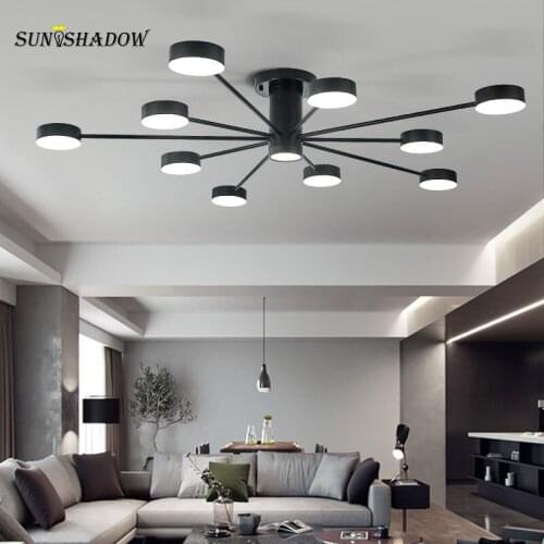 Indoor Home Chandelier Led Lustre 110V 220V Modern Nordic Ceiling Chandelier Lighting for Living room Bedroom Dining room Lamps