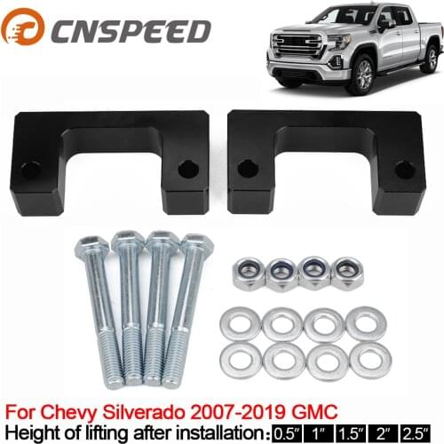 Racing Front Leveling lift kit for Chevy Silverado 2007-2017 GMC Sierra GM 1500 0.5inch-2.5inch
