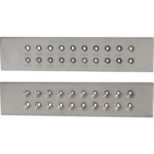 Oval / Small Porosity Wire Tungsten Carbide Wire Drawplate for Jewelry Making Round Shape Drawplate, Jewelry Tool